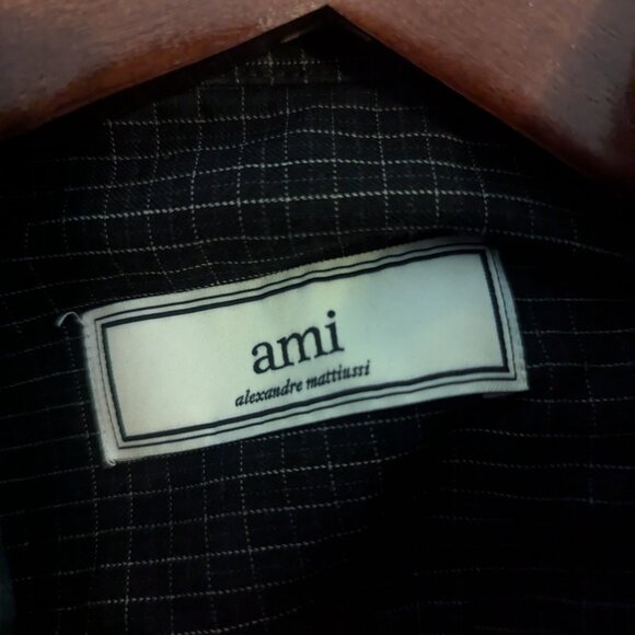 AMI - Classic checkered shirt - Sz 38 - Picture 6 of 8